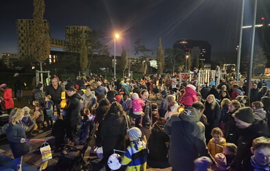 Rückblick St. Martins Umzug auf Franklin